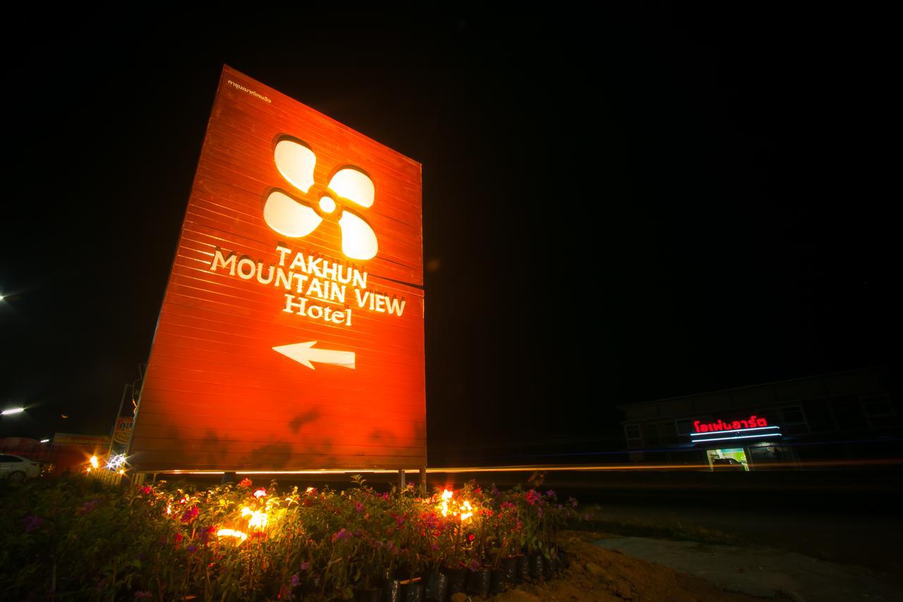 Bed and Breakfast Takhun Mountain View Ban Tha Khun Экстерьер фото